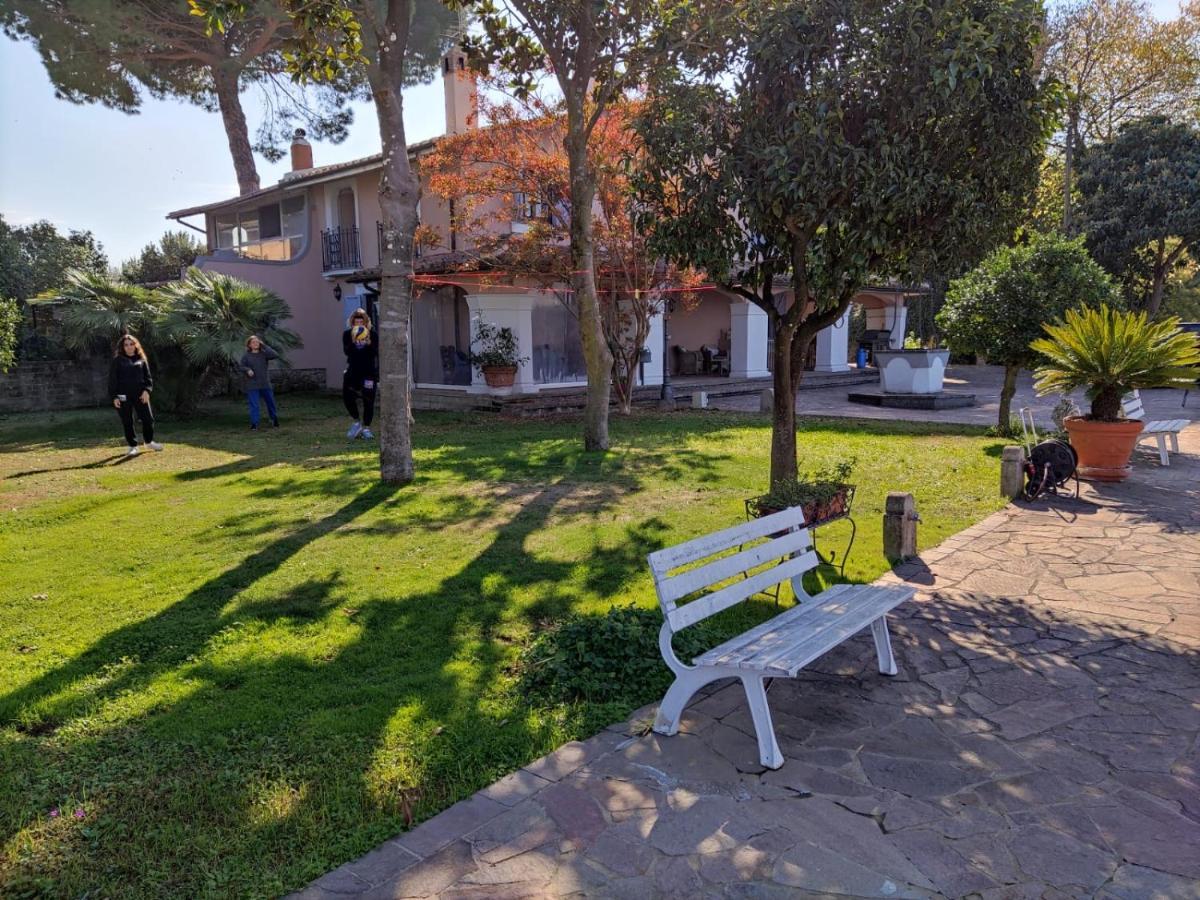 La Villa Di Augusto Anguillara Sabazia Exterior foto
